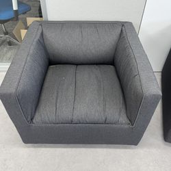 Grey Comfy Sofa Chair 