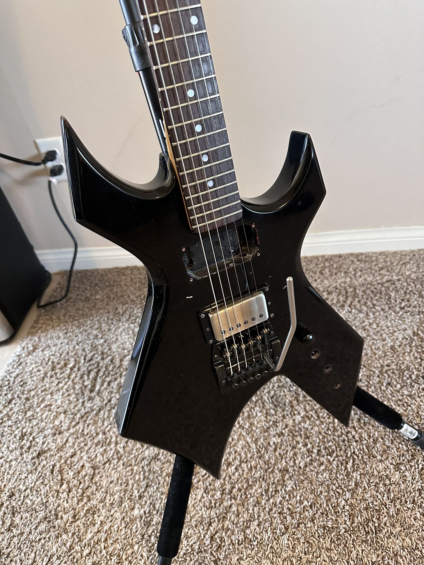 1985 BC Rich Warlock NJ Series W/ Kahler Flyer Tremolo LA, CA USA
