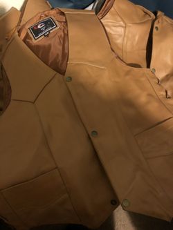 Leather Vests. I Have Multiples Of Small And XS. $10 Each Or I Can Do A Bundle Deal For All. 