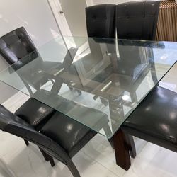 Glass Dining Table