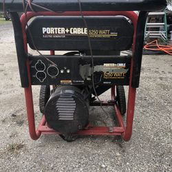 Porter cable generator