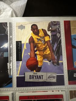 Kobe Bryant Rookie Trading Card