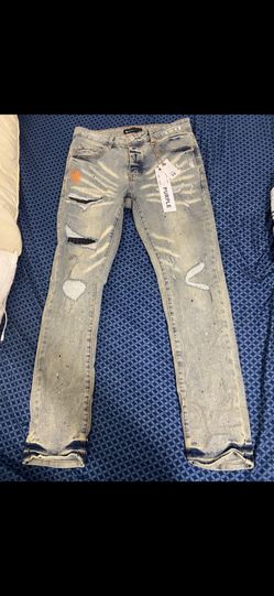 SIZE 32 PURPLE DENIM JEANS