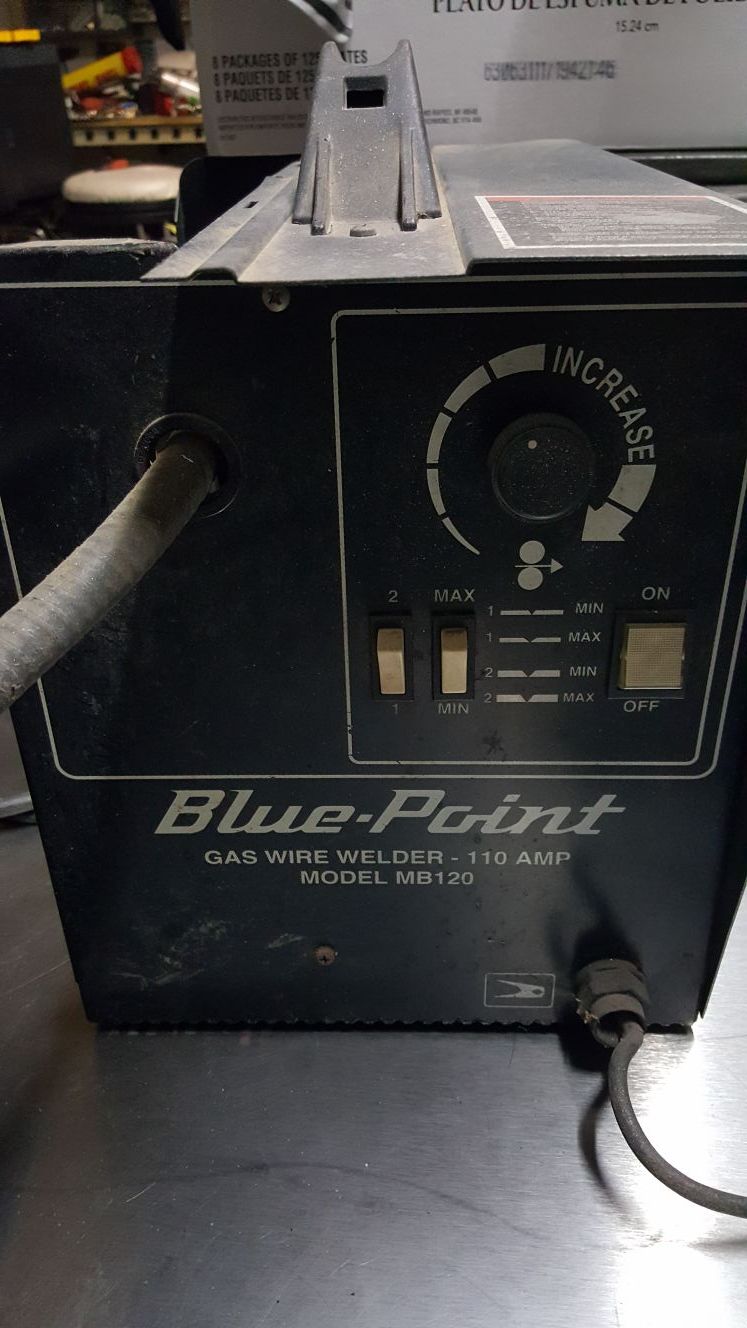 Blue-Point GAS WIRE WELDER 110 AMP MODEL MB 120