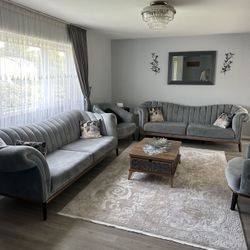 Furniture Set, Coffee Table,  Dining Table And Chairs 