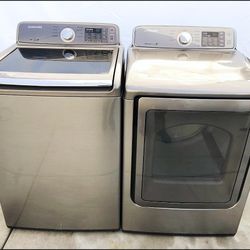 SMART SAMSUNG WASHER AND DRYER 