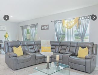 Sectional Sodas Recliners Seat