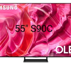 SAMSUNG 55'' INCH OLED 4K SMART TV S90C ACCESSORIES INCLUDED 