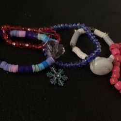 Multi Colored Bracelets 