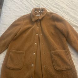 brown jacket