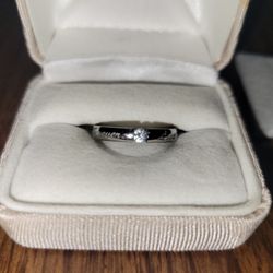 Floating Gem Ring Size 6 