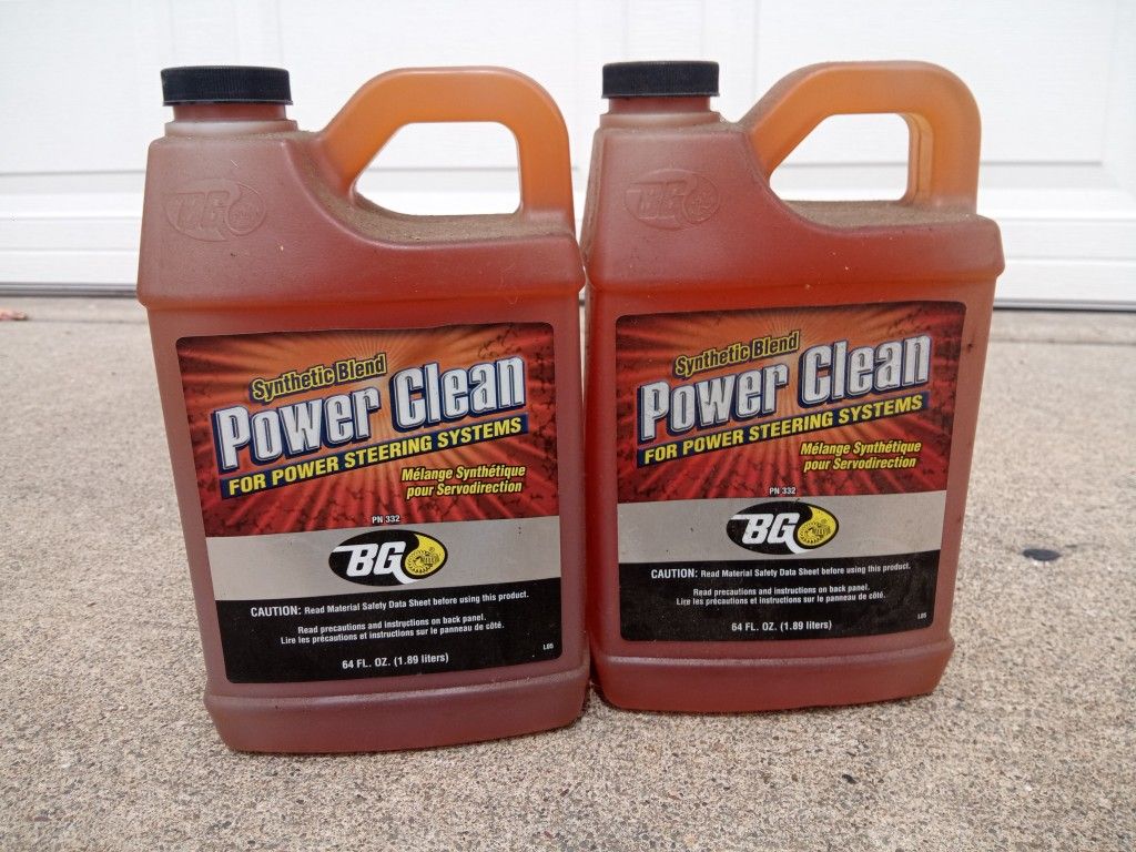 Power Steering Cleaning Fluid 64oz X 2