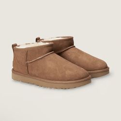 Ugg Brand New Inbox Ultra Classic Mini- Chestnut- Size 6