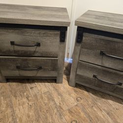 Nightstand Set Of 2 Bedside Tables