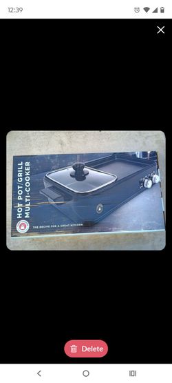 Chef's Counter Hot Pot/Grill Multi Cooker