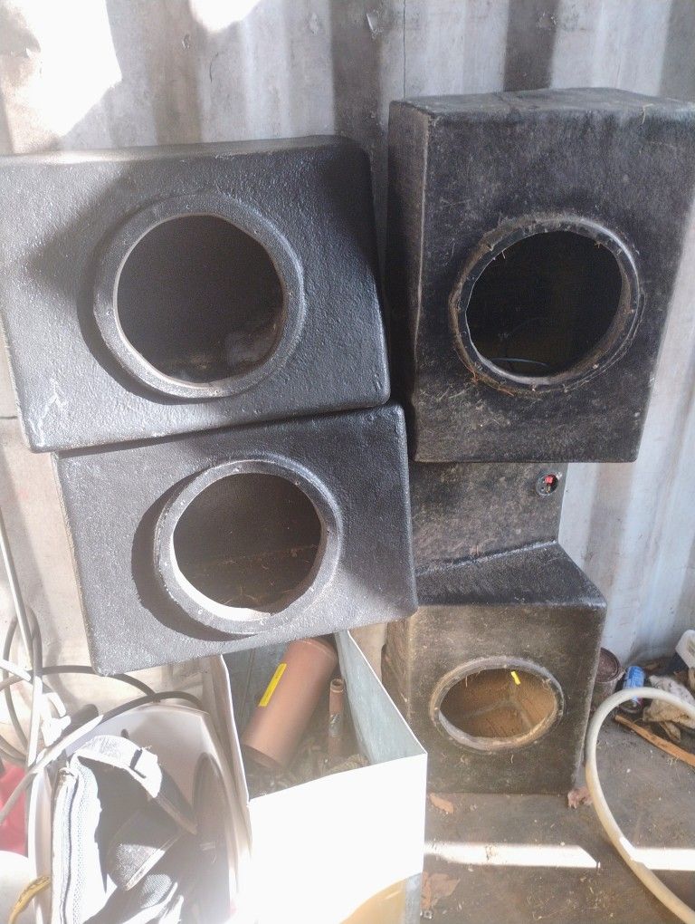Custom Fiberglass 10 Inch Subwoofer Enclosures