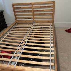 IKEA FULL SIZED BED FRAME LIKE NEW 
