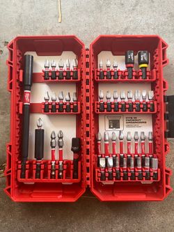 Milwaukee Driver Bit Set with Case