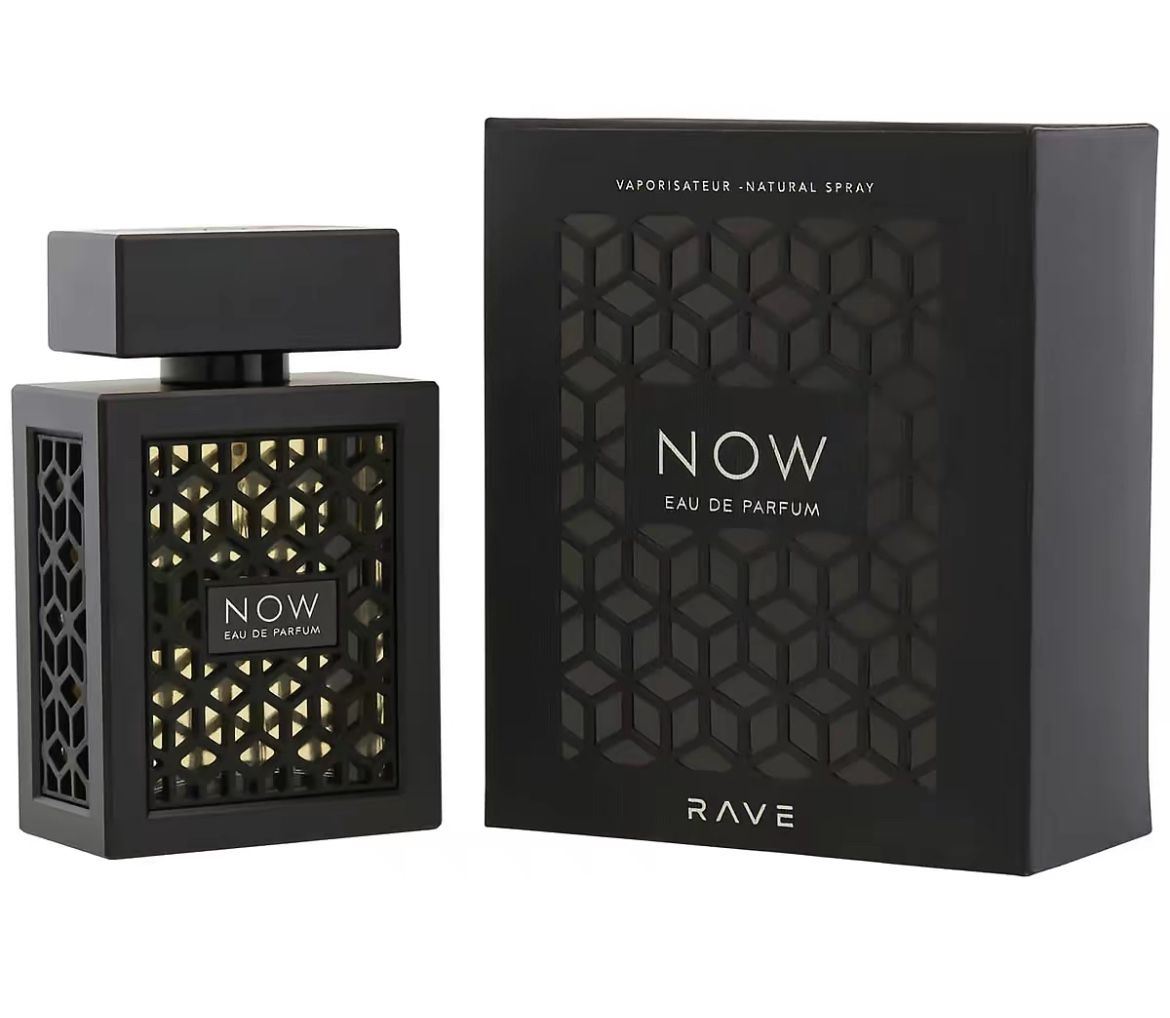 Lattafa Rave Now for Men Eau de Parfum Spray, 3.4 FL.OZ