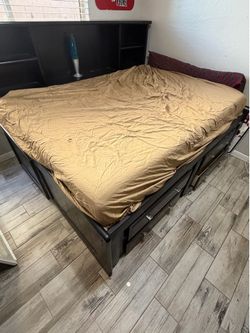 Captains bed full size