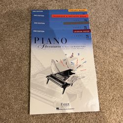 piano lesson books (all 4)