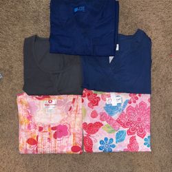 Scrub Tops Xs