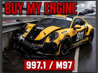 Porsche 997.1 Carrera S M97.01 3.8L Engine Core – CRANKSHAFT / Heads / Case – $850 OBO