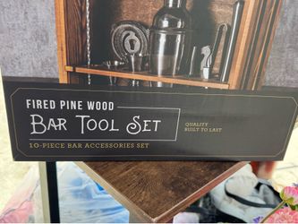 Legacy Fired Pine Wood Bar