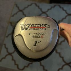 Harrison Long Drive Warrior Titanium Golf Club  7.5 Driver 