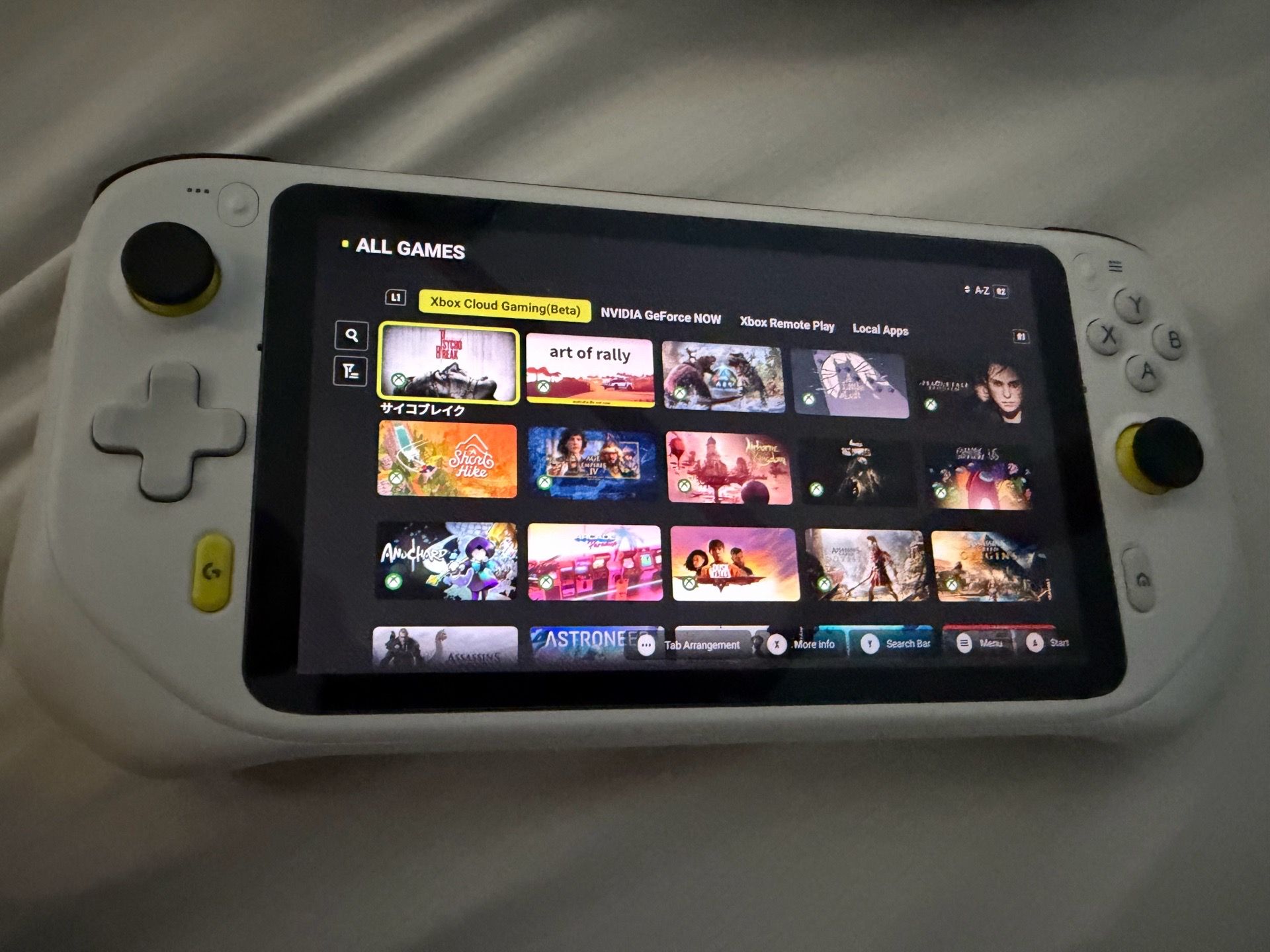 Logitech g cloud gaming handheld