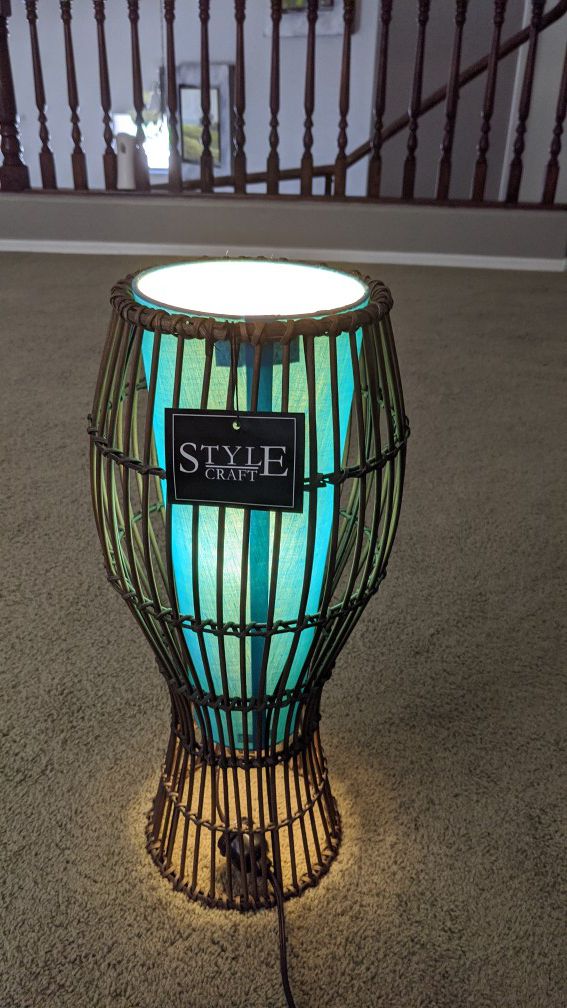 Home decor style craft lamp