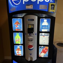 Drink & snack vending machines plus location