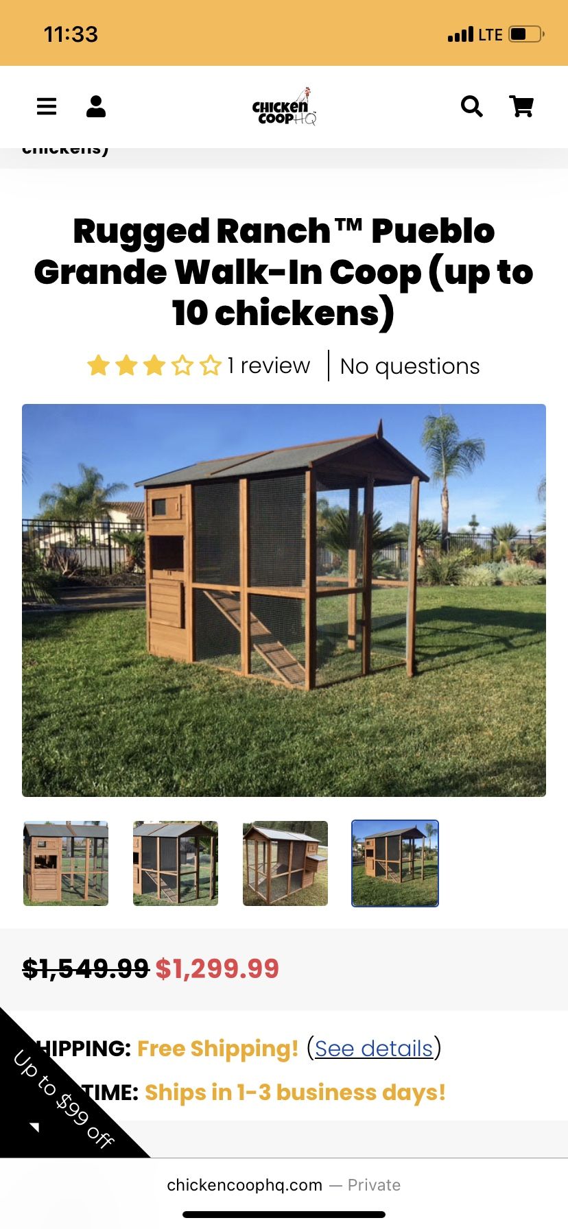 Pueblo Chicken Coop