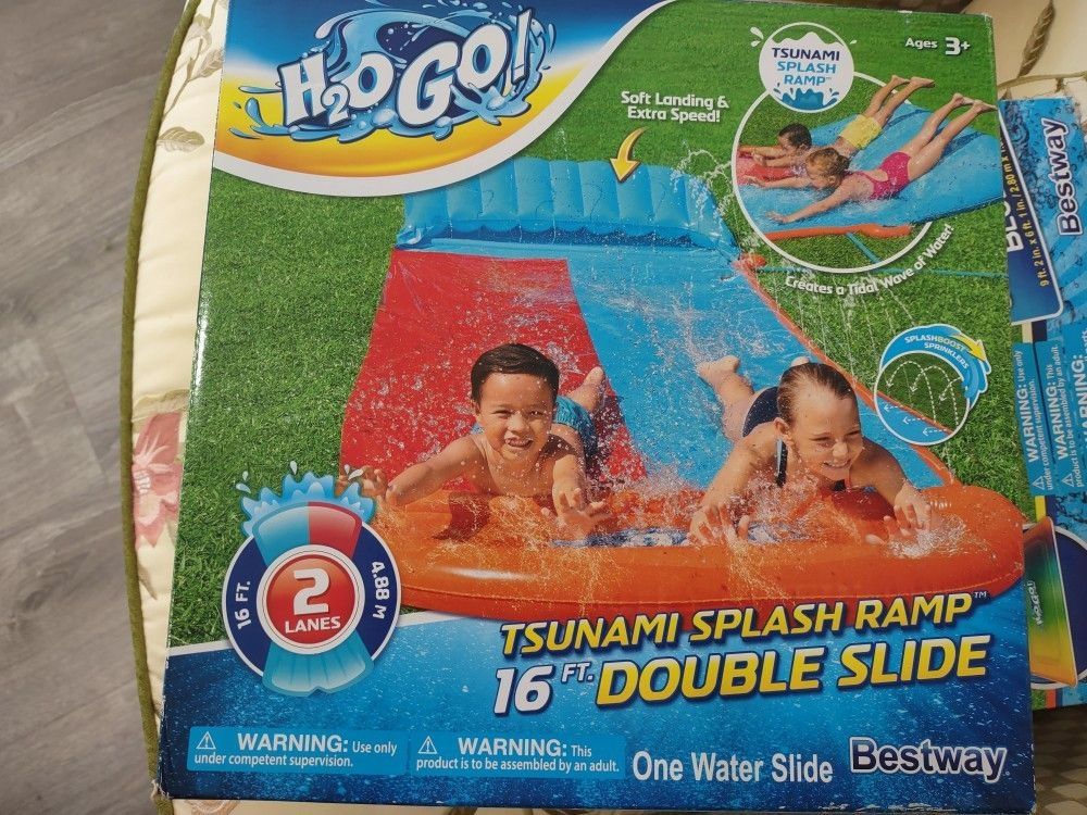 Double Water Slide