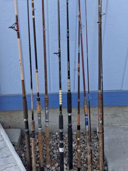 Fishing poles