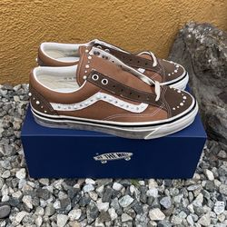 VANS LX Old Skool 36 Pearlized Vintage Cocoa Brown 6 men