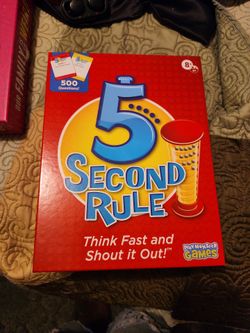 5 Second Rule Board Game by PlayMonster