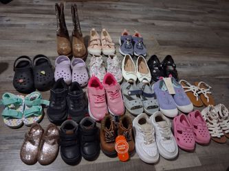 Girls shoes size 2c thru 12y