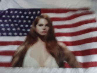 Lana Del Rey American Flag