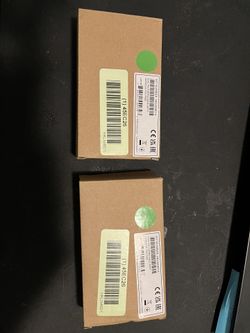 (2) New Motorola Ear Piece With Mic 