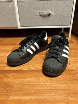 Black Adidas Superstar Size 11.5 (Read The Description)