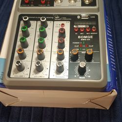 4 Channel Bluetooth Audio Mixer 