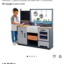 Kids Play Kitchen Brand New