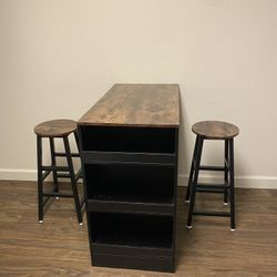 Small Kitchenette Table With Stools