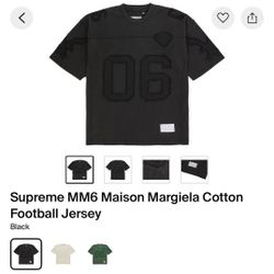 Supreme x MM6 Jersey (size M)