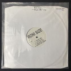 Various Manic Vinyl Record 12” Promo 2004 UK MAN001 Mask Roni Size Trust Me (Rare White Label)