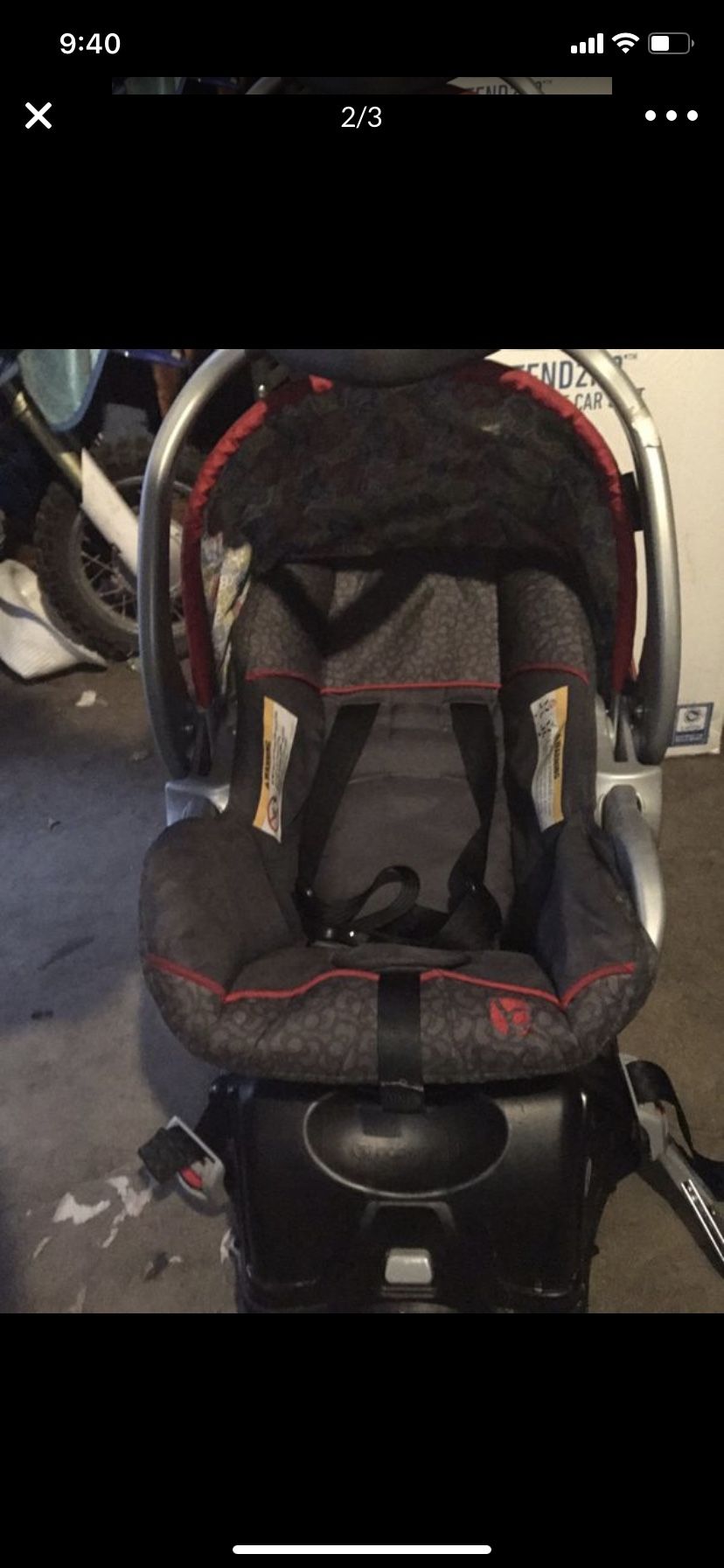 Car seat w/ stroller