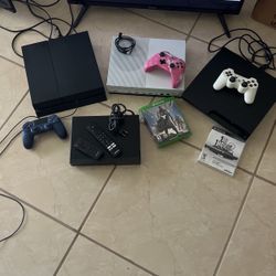 PS3, PS4, Xbox One S, 50” Smart TV & Free Player