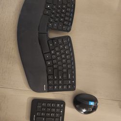 Microsoft Wireless Keyboard Mouse Number pad Set