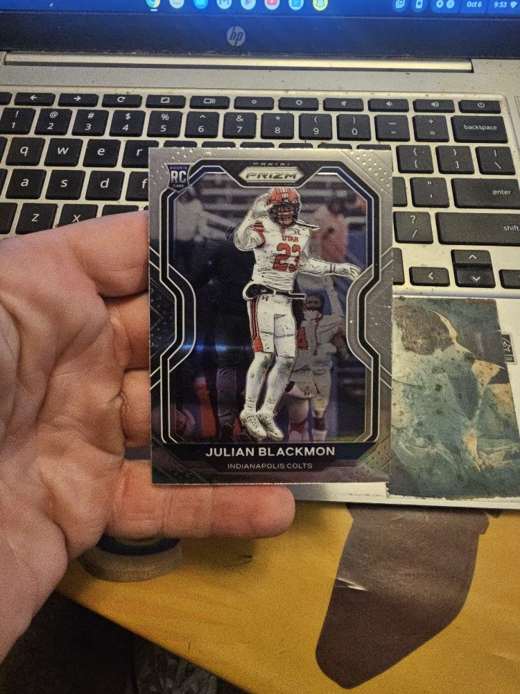 Julian Blackmon Football Card